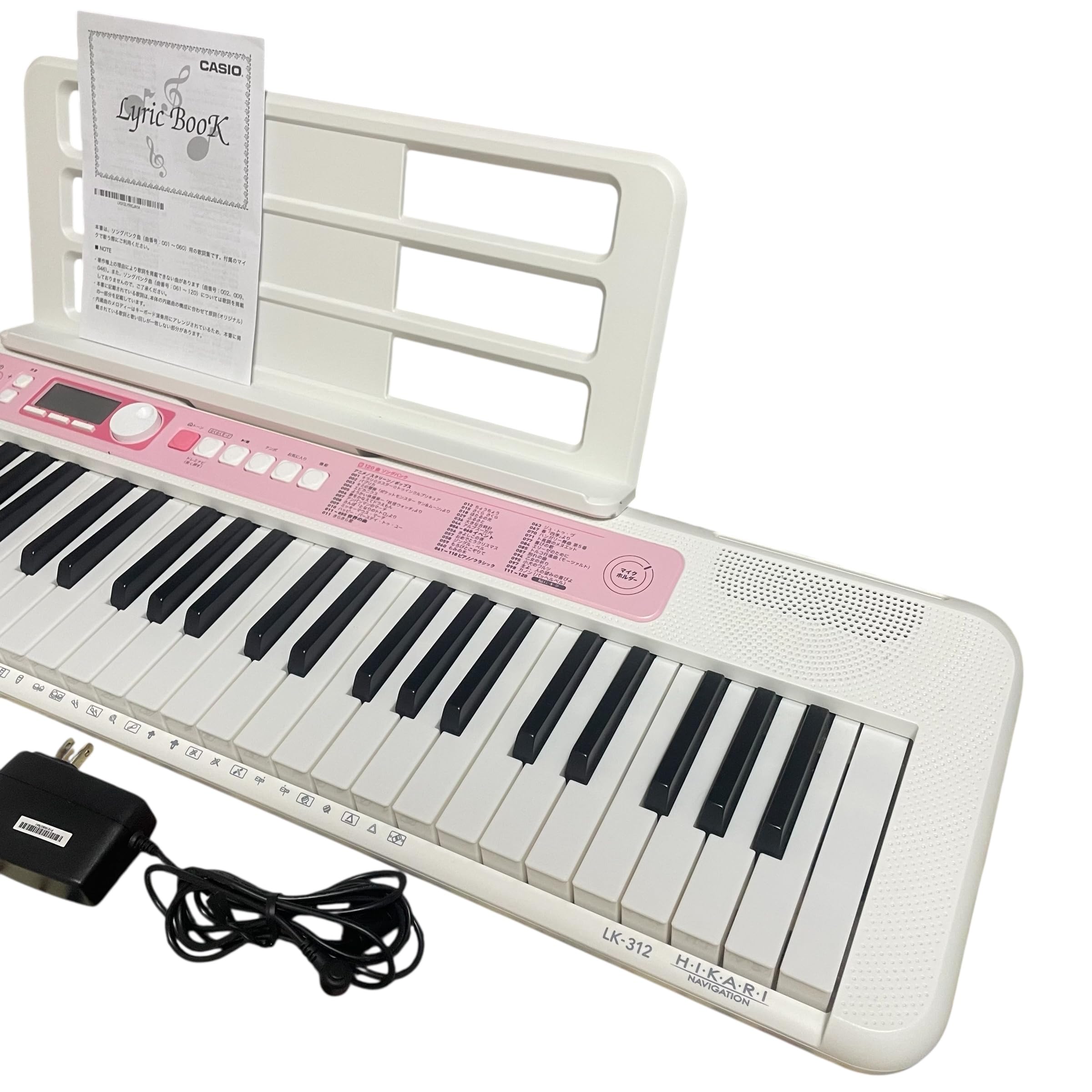 Amazon | CASIO(カシオ) 61鍵盤 電子キーボード LK-312 [光