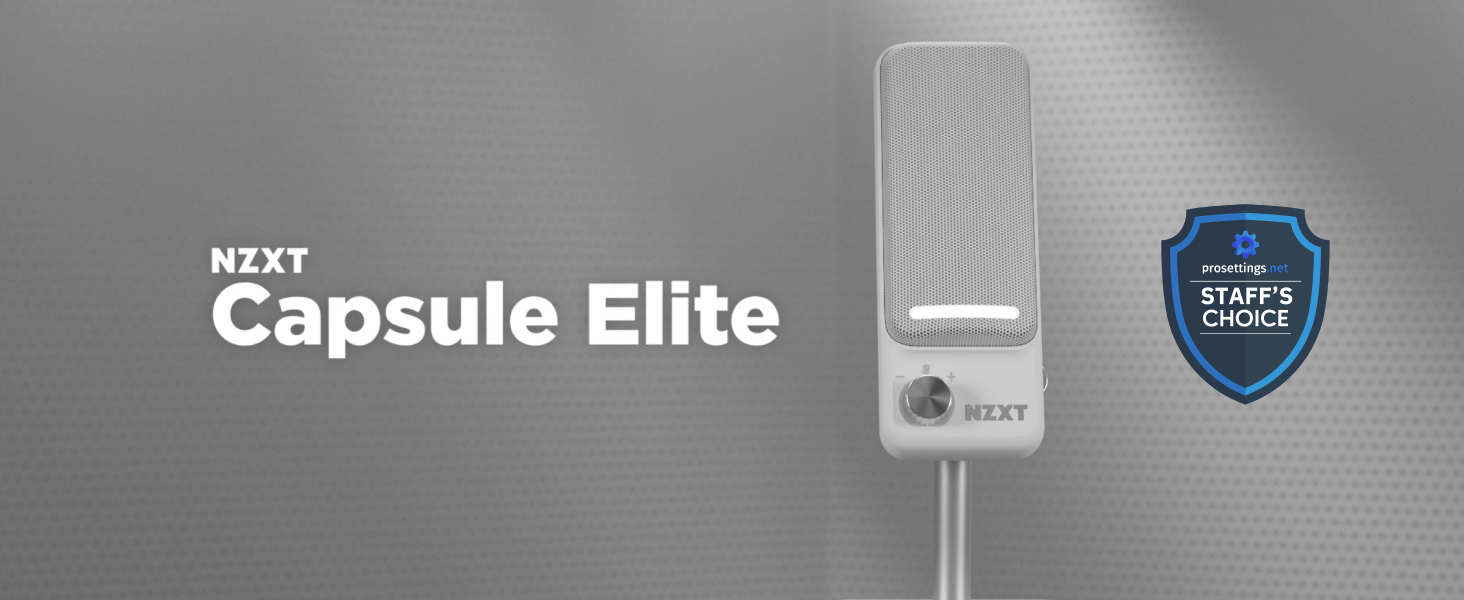 Amazon.com: NZXT Capsule Elite Wired USB Microphone - White