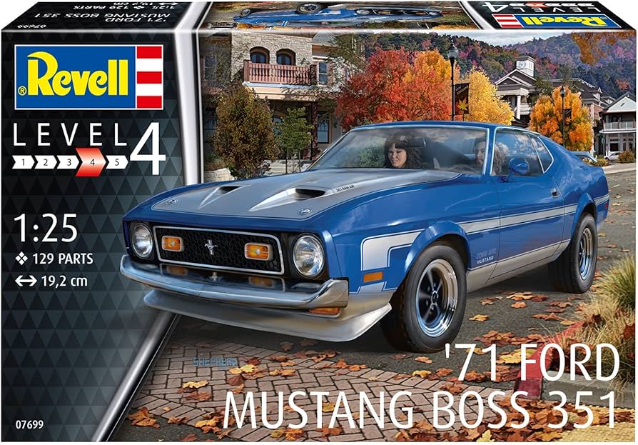 Amazon | ドイツレベル(Revell) 1/25 71 マスタング Boss 351