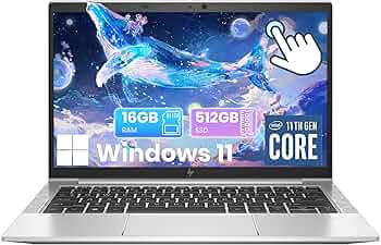 Amazon.com: HP EliteBook 830 G8 Touchscreen Laptop Win 11 Pro