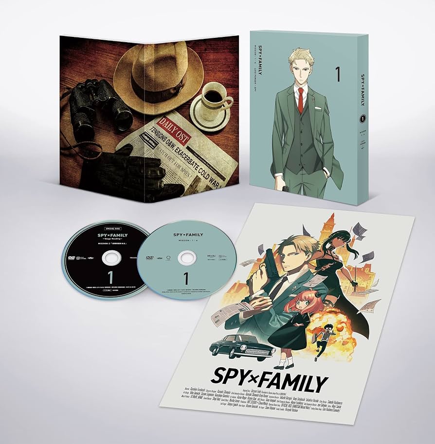 Amazon.co.jp: 『SPY×FAMILY』Vol.1 (法人特典なし) [DVD] : 江口拓也