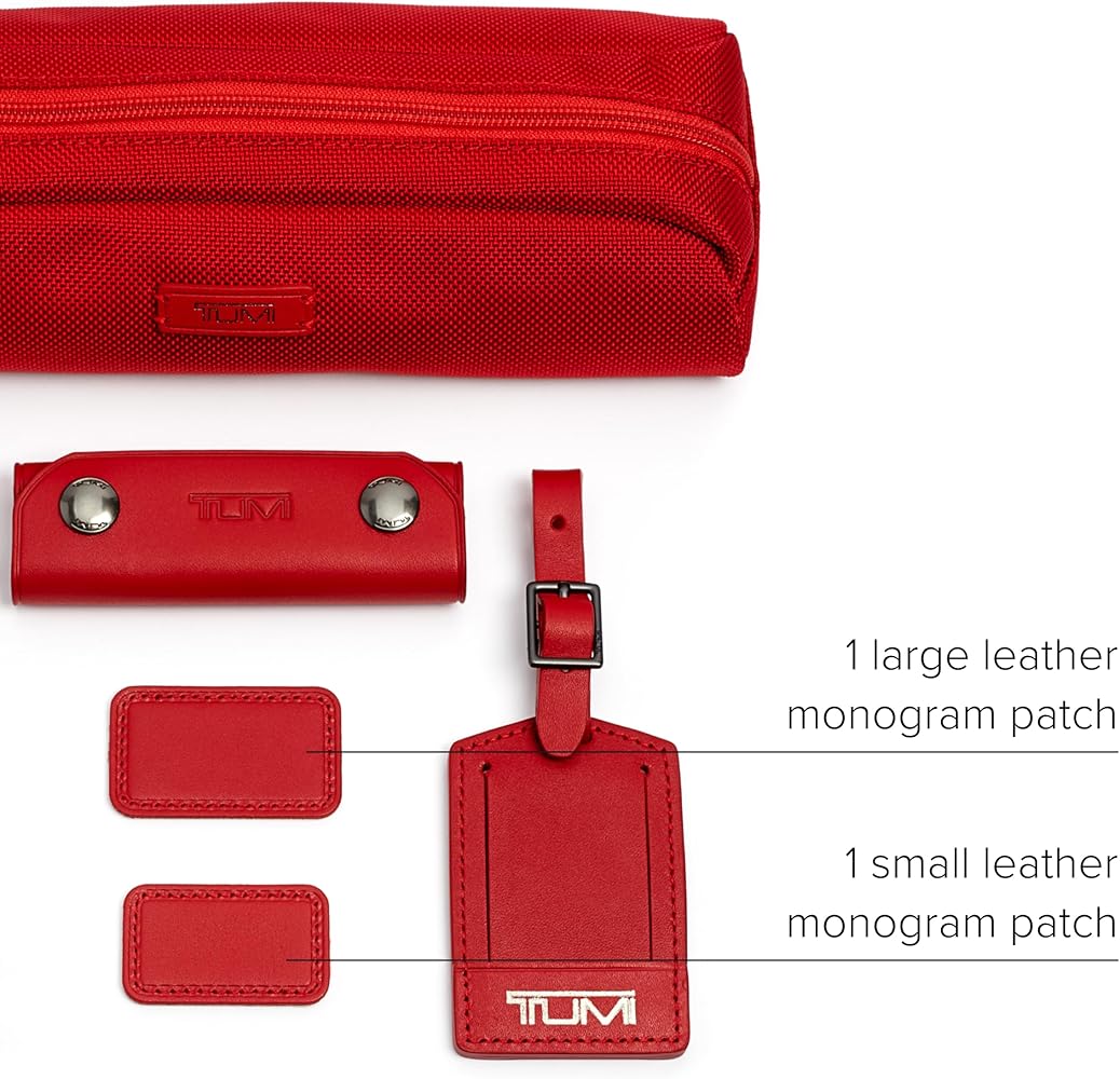 Amazon.com | TUMI - Accents Kit - Includes 2 Leather Monogram