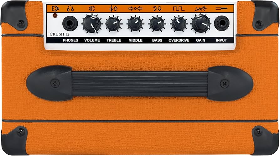 Amazon | ORANGE Crush 12W Guitar Amp 1 x 6