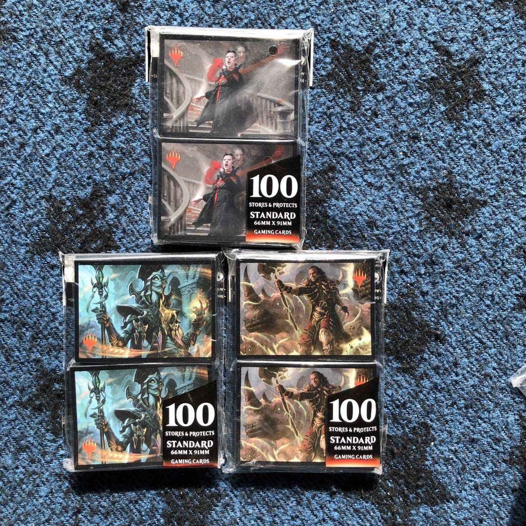 Amazon.co.jp: MTG 統率者公式デッキスリーブ 100枚入り 3種 売り