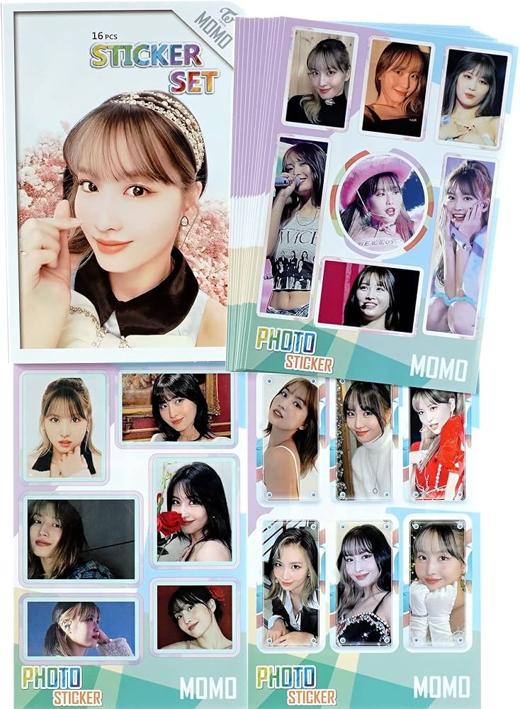 Amazon.co.jp: TWICE トゥワイス MOMO モモ グッズ 【ステッカーセット
