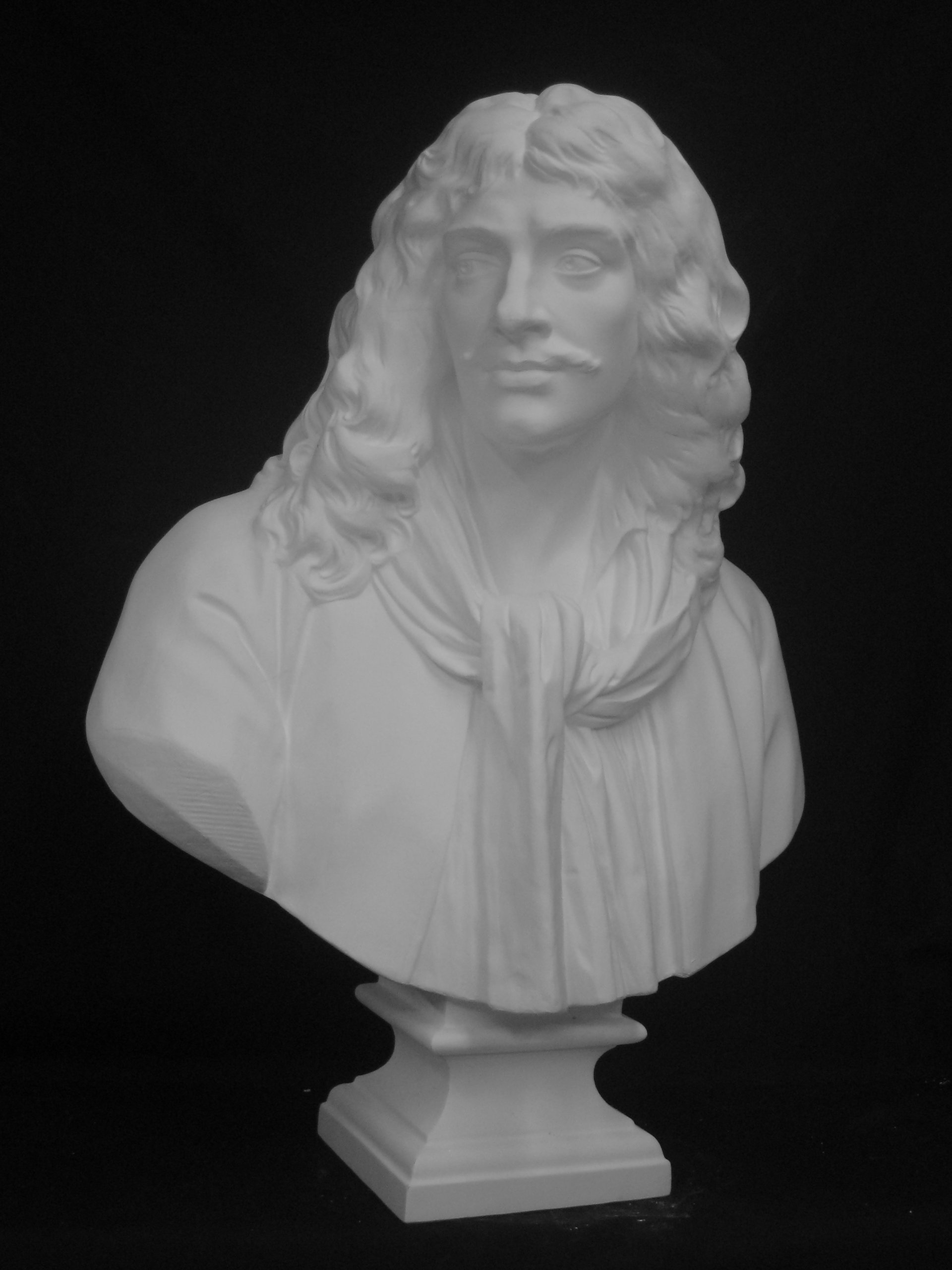 Amazon.co.jp: 石膏像 K－121 モリエール胸像 H．85cm