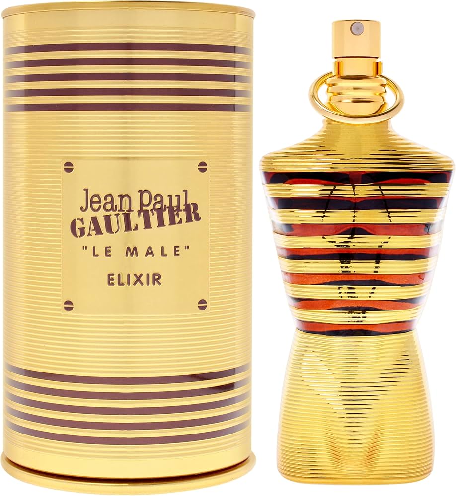 Amazon.com: Le Male Elixir Jean Paul Gaultier 男款2.5 盎司(約70.9