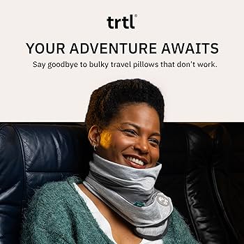 Amazon｜trtl ピロー プラス - 旅行用飛行機ネックピロー - 頭と首を