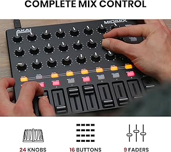 Amazon.com: Akai Professional MIDImix - USB MIDI Controller Mixer