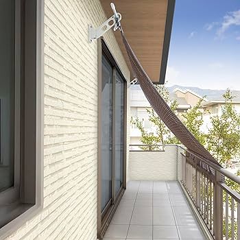 Amazon | タカショー 日よけ クールシェード エアー モカ 1.8×2m