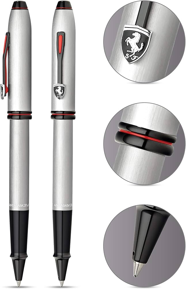 Amazon | フェラーリ グッズ ペン ボールペン 名入れ cross CROSS