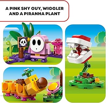 Amazon.com: LEGO Super Mario Soda Jungle Maker Set, Customizable