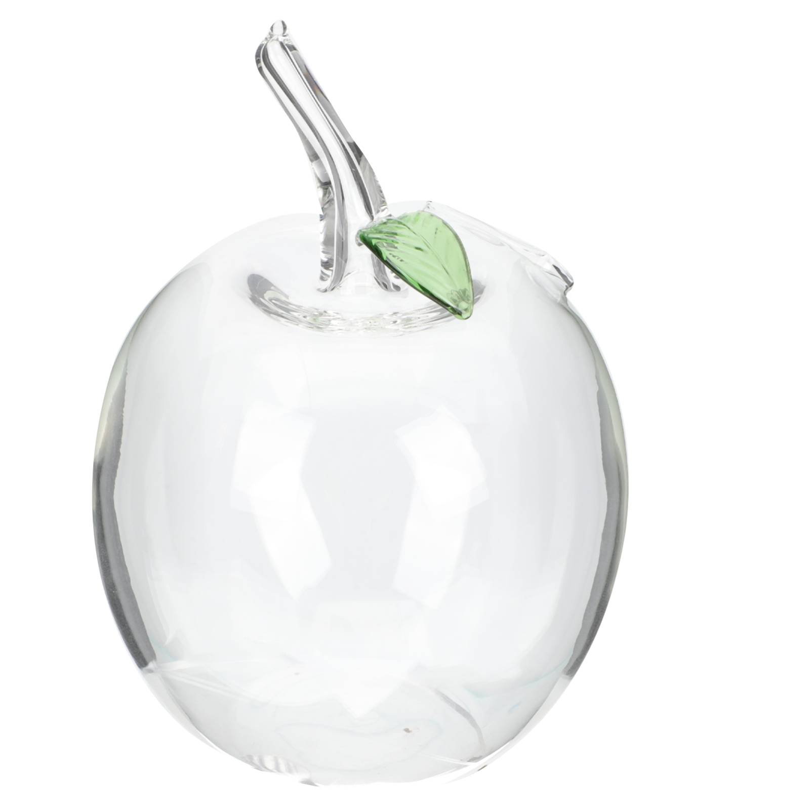 Amazon.co.jp: EXCEART 透明ガラス製リンゴ型貯箱 大容量 コインバンク