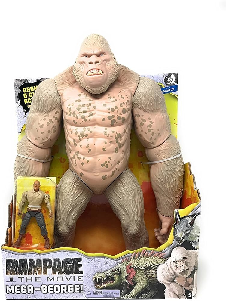 Amazon.com: Rampage The Movie Mega-George : Toys & Games