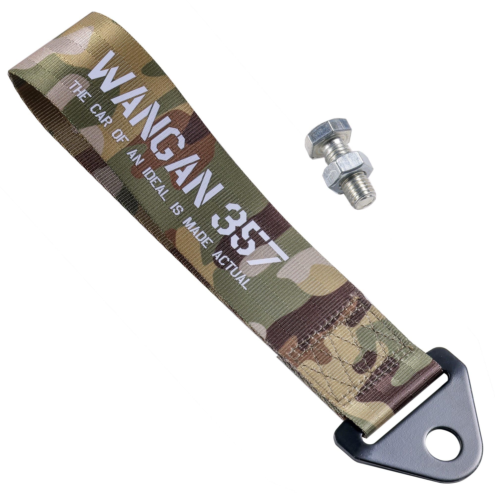 Amazon.co.jp: WANGAN357 トーストラップ STRAP 牽引ベルト 牽引フック