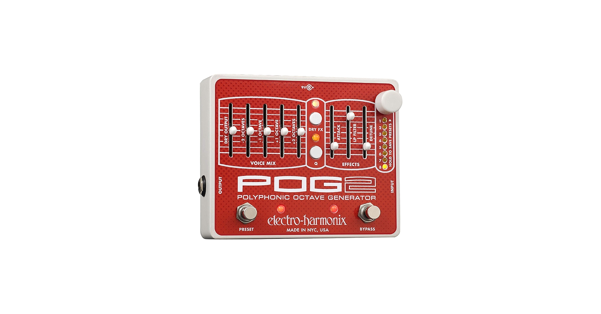 Amazon.com: Electro-Harmonix POG2 Polyphonic Octave Generator