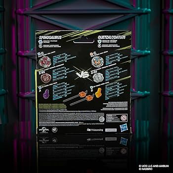 Amazon.com: Beyblade X Jurassic World Collab Spinosaurus vs