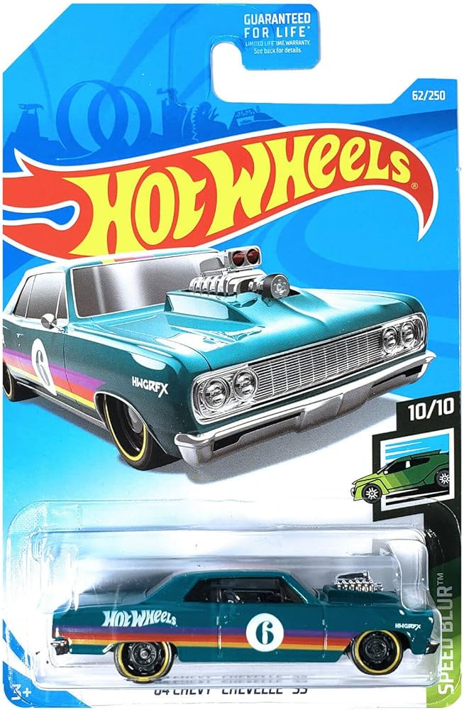 Amazon.com: DieCast Hot Wheels '64 Chevy Chevelle SS - 2019 Speed