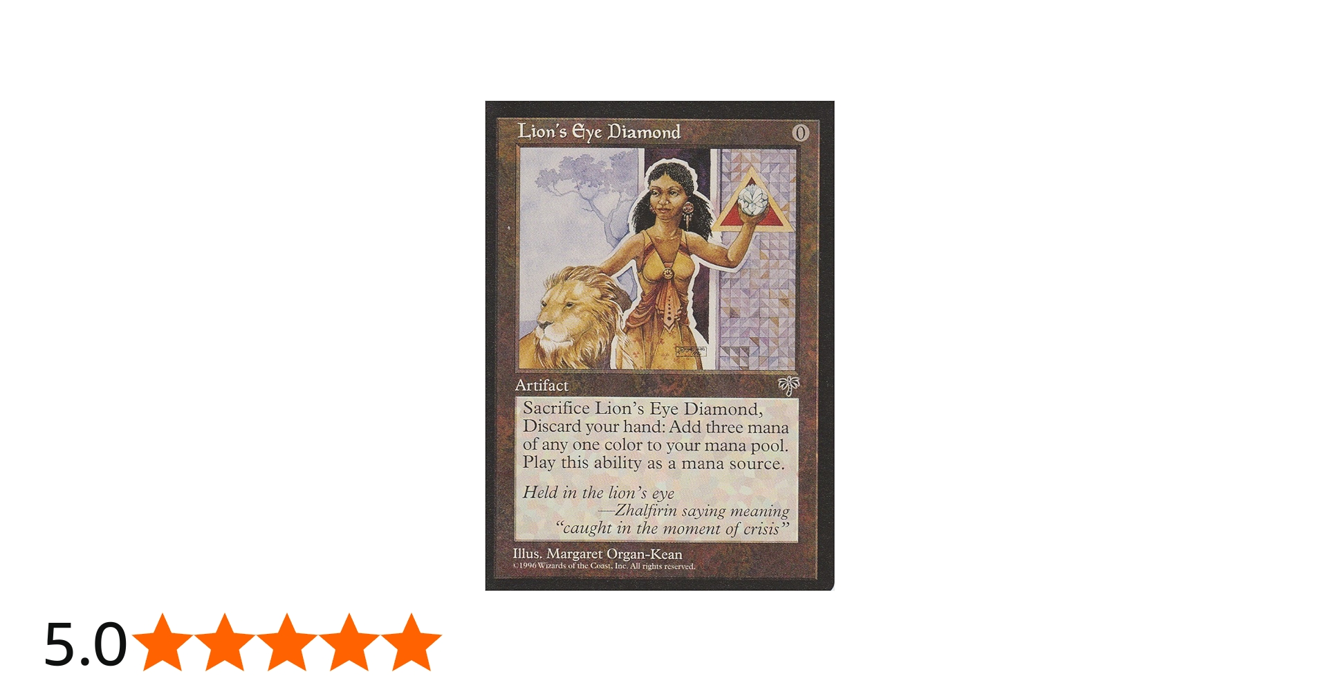 Amazon.co.jp: Magic: the Gathering - Lion's Eye Diamond - Mirage
