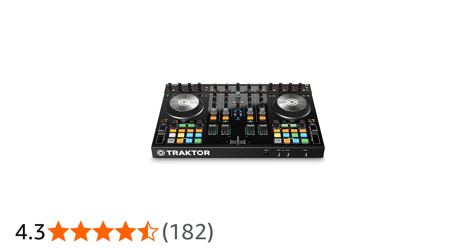 Amazon | Native Instruments 4デッキDJシステム TRAKTOR KONTROL S4