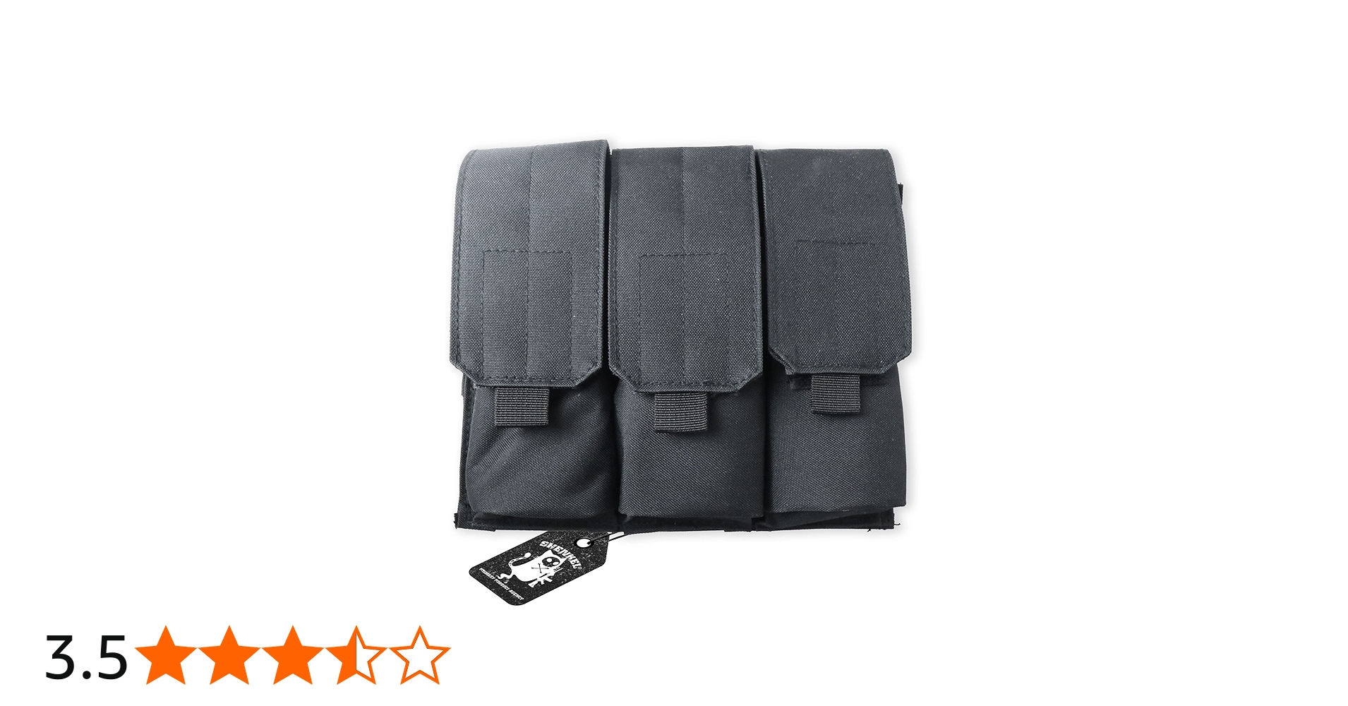 Amazon | SHENKEL 3連マガジンポーチ M4 M16 AK サバゲー BK ブラック