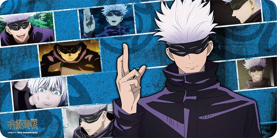 Amazon.co.jp: 「呪術廻戦」デスクマット 五条 悟ver. : 文房具