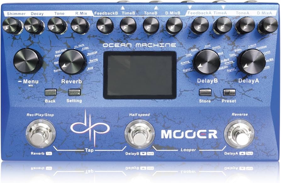 Amazon | MOOER Ocean Machine マルチエフェクター デヴィン
