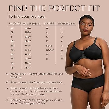 Triumph Women's Urban Minimizer W X, Minimizer bra, BLACK : Amazon