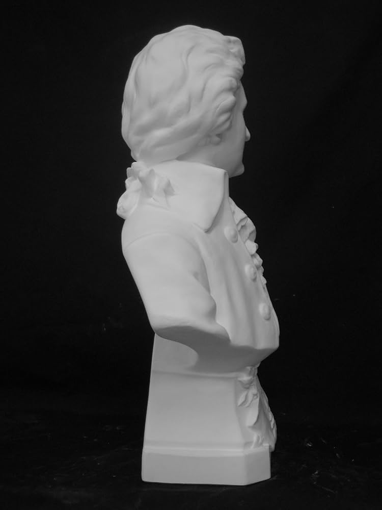 Amazon.co.jp: 石膏像 K－190 モーツァルト胸像（特大） H