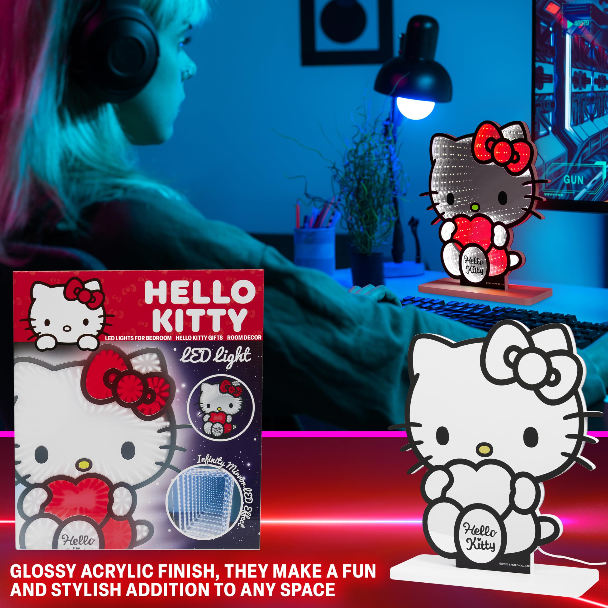 Amazon.co.jp: Get Trend ハローキティ サンリオ 3D LEDライト