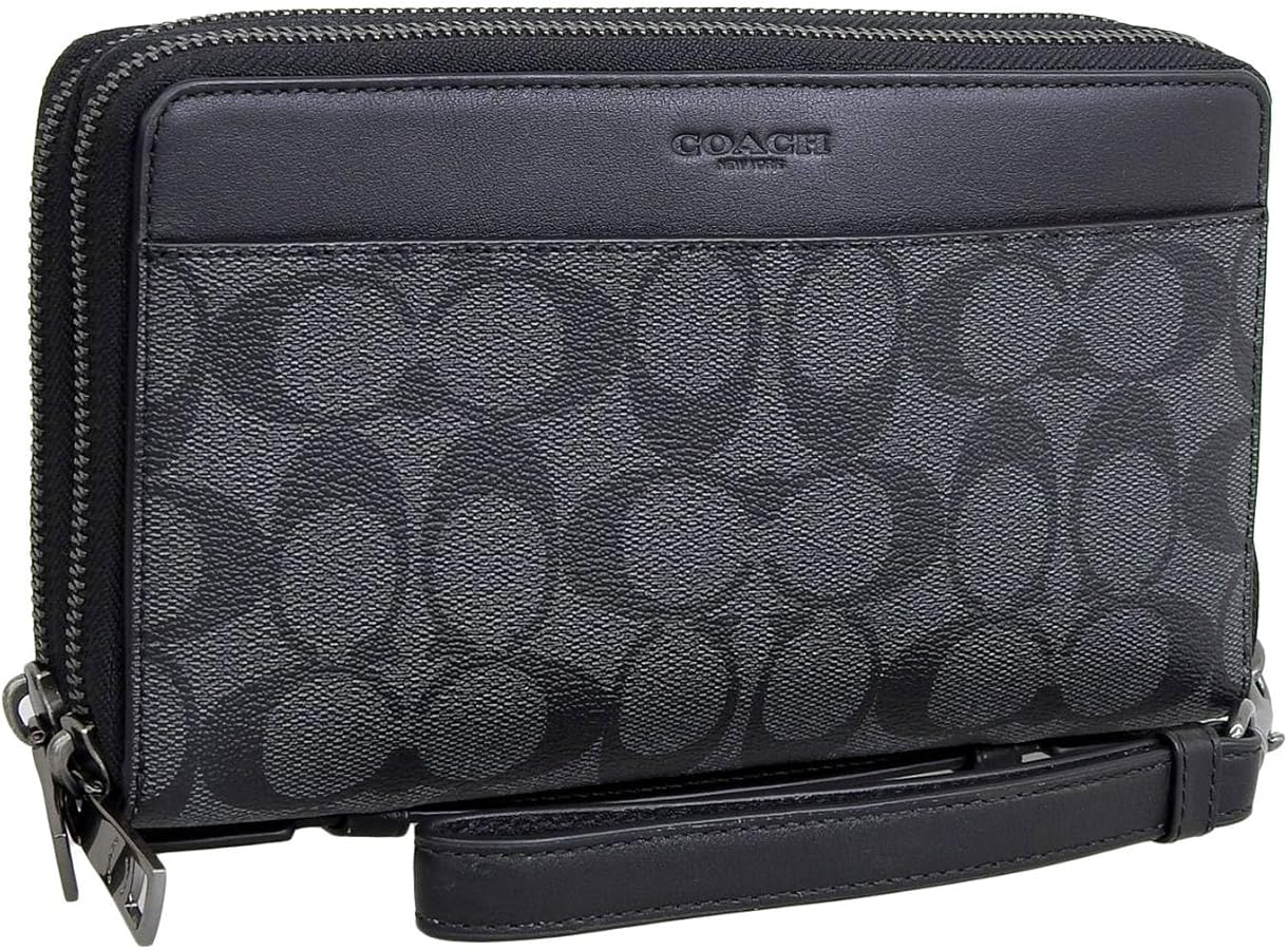 Amazon | [コーチ] 財布 メンズ 長財布 アウトレット トラベル