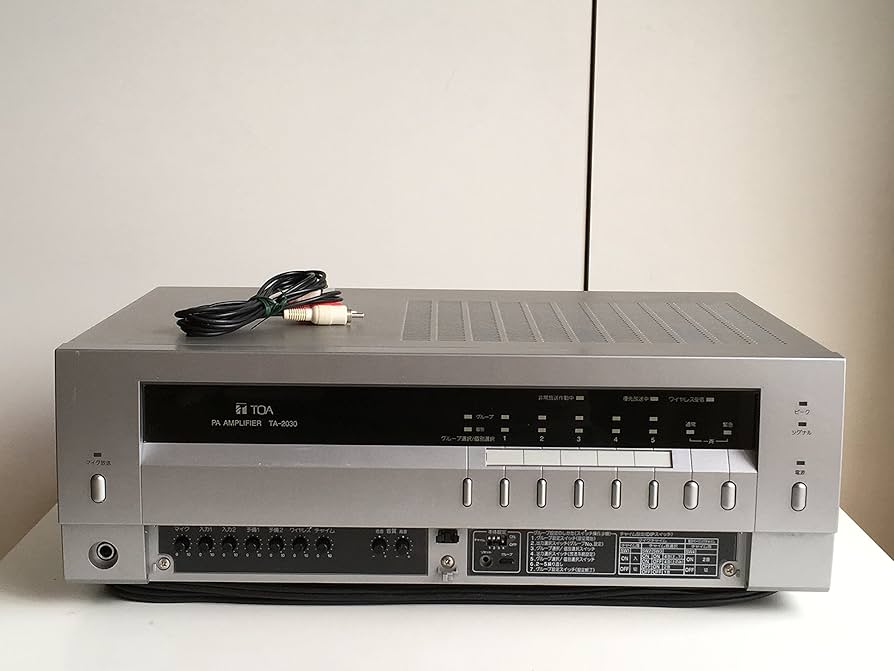 Amazon.co.jp: TOA 卓上型アンプ30W/5局 TA-2030 : Electronics