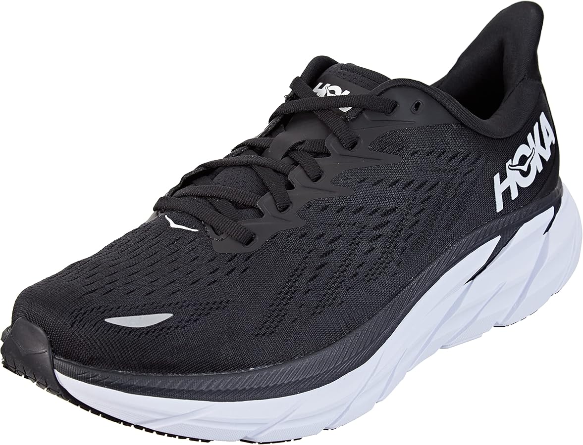 Amazon.com | Hoka ONE ONE Clifton 8, Men's Running Shoes, Black