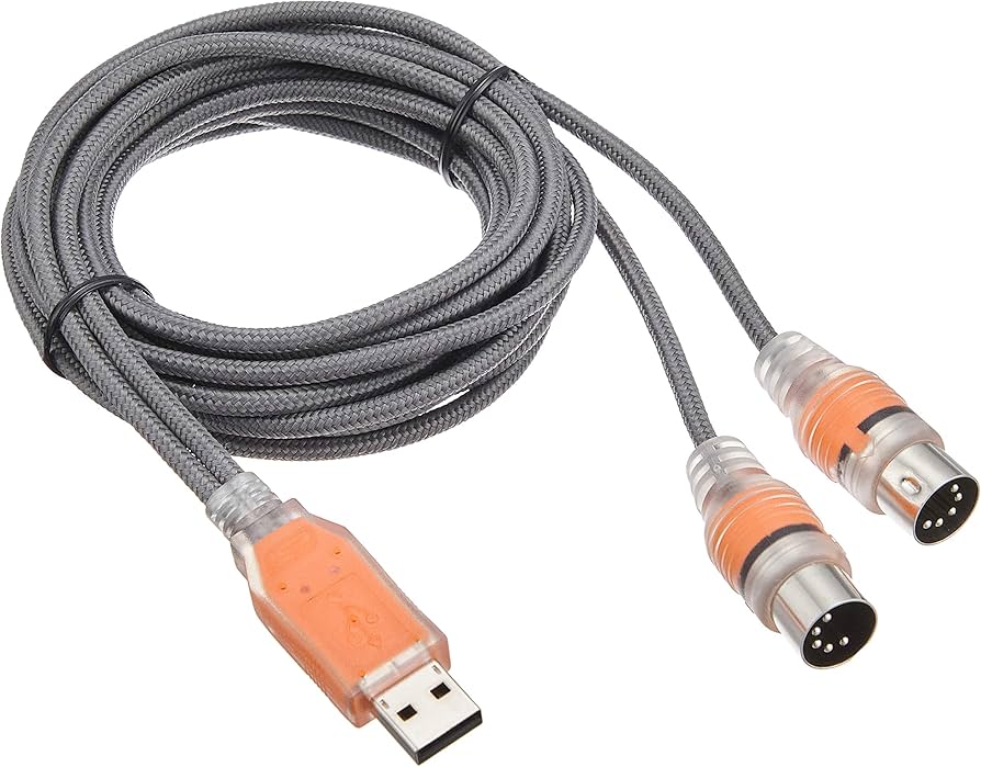 Amazon.co.jp: ESI ケーブル一体型 USB MIDIインターフェース MIDIMATE