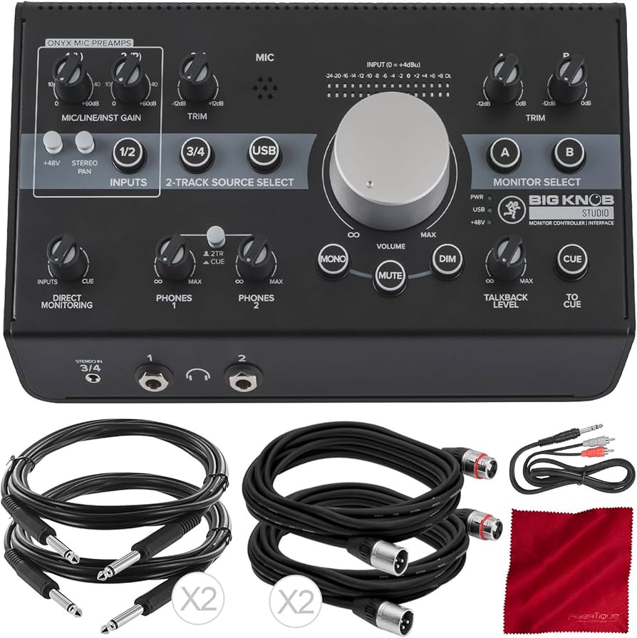 Amazon.co.jp: Mackie Big Knob Studio Monitor Controller Interface