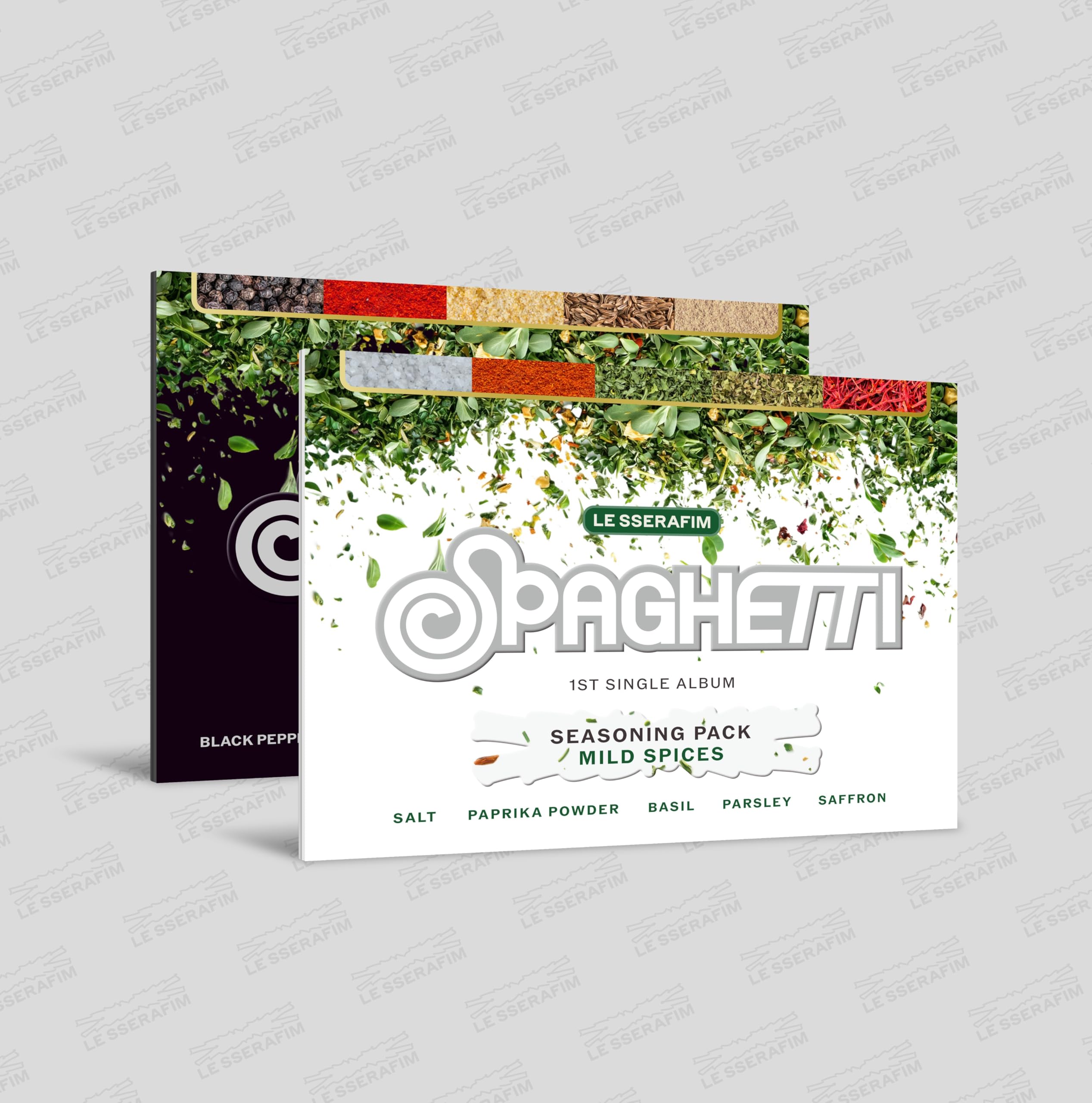 LE SSERAFIM サクラ SPAGHETTI weverse 直筆サイン LE SSERAFIM