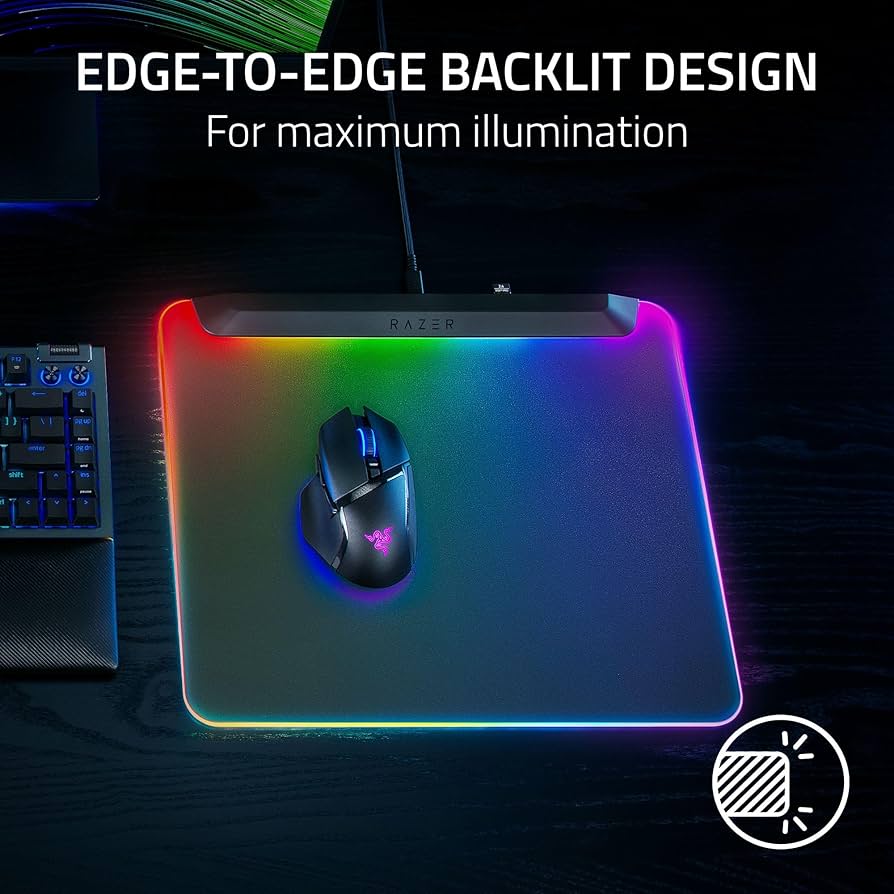 Razer Firefly V2 Pro Fully Illuminated RGB Gaming Mouse Mat