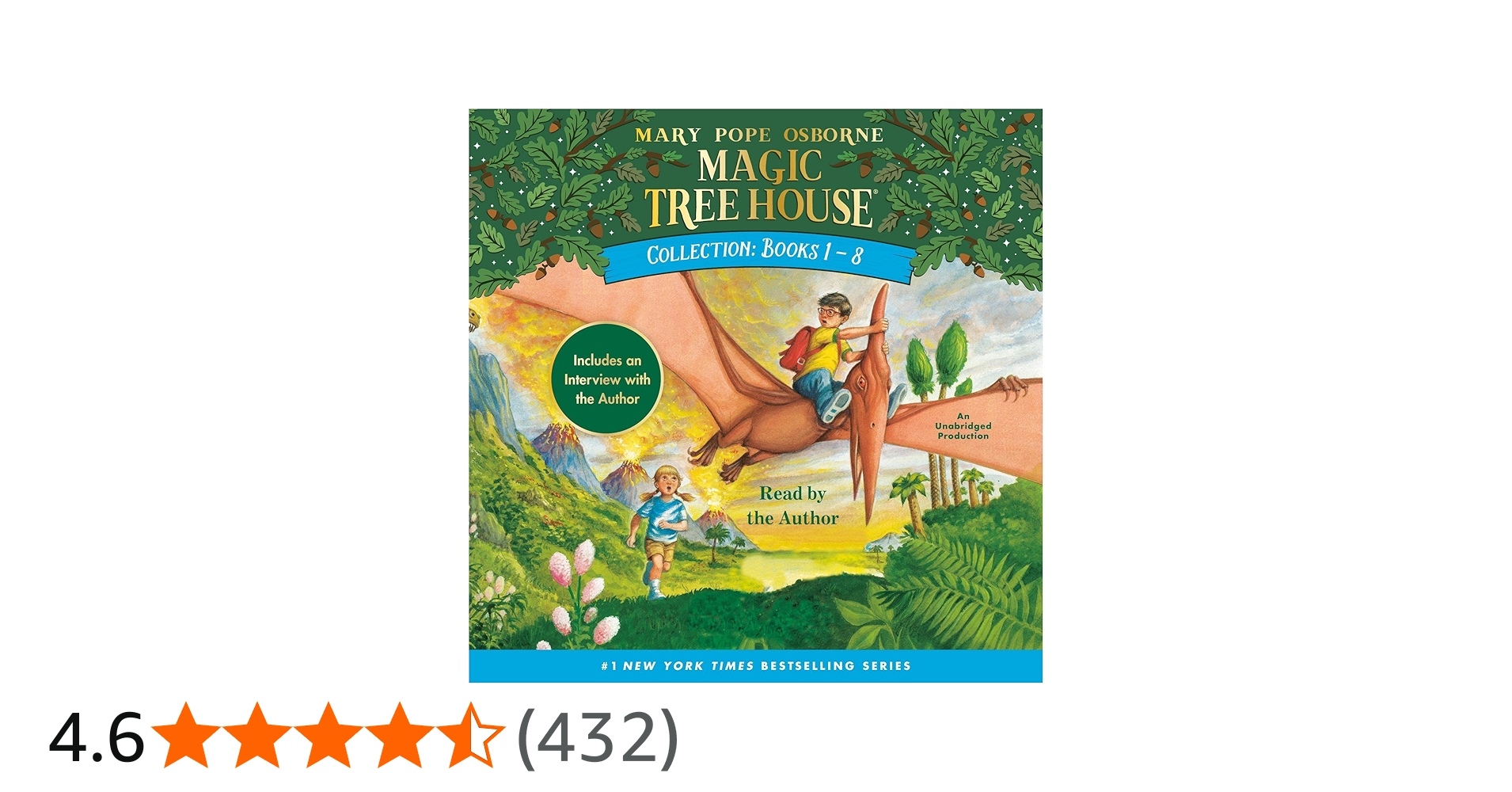 Amazon.co.jp: Magic Tree House Collection: Books 1-8 (Audible