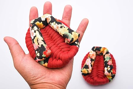 Amazon | 足半ふっくら布ぞうり・女性用（柄はおまかせ）テレワーク