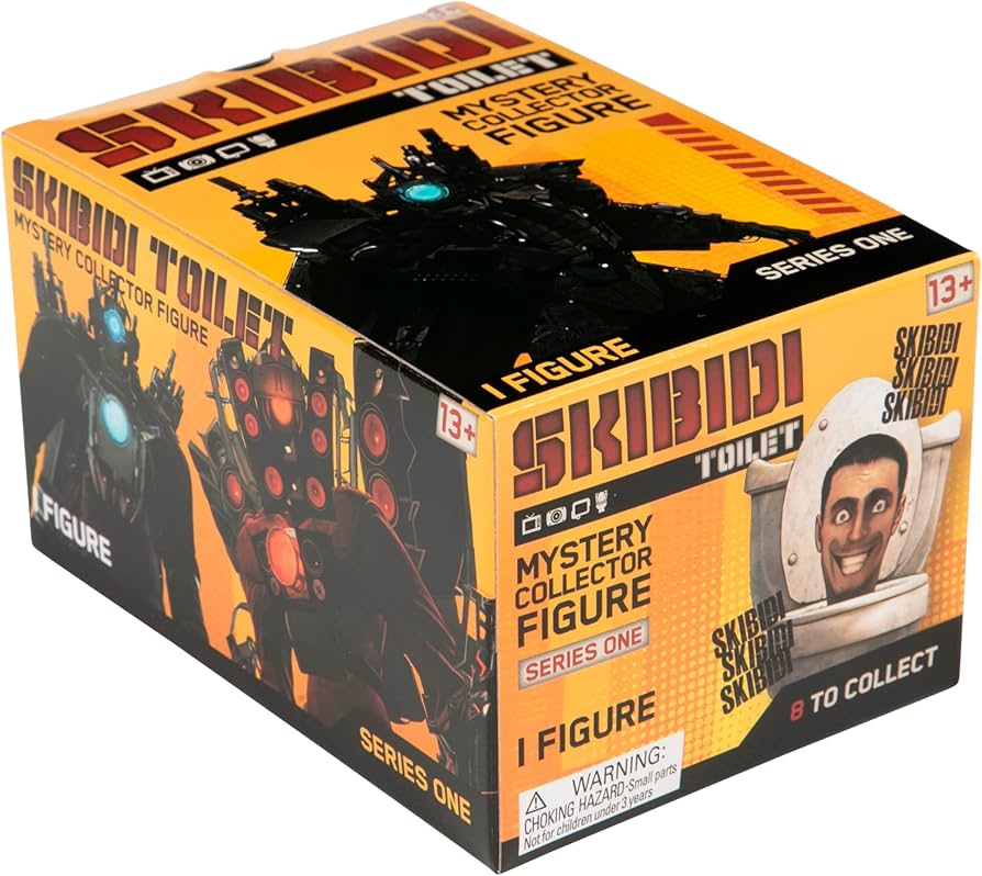 Amazon.co.jp: SKIBIDI(スキビディ) トイレミステリーフィギュア