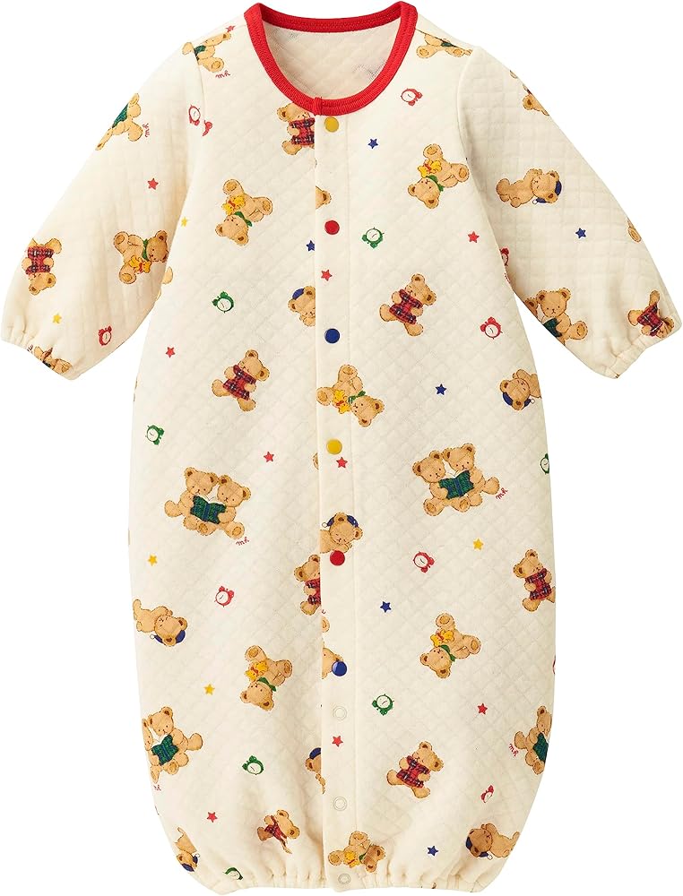 Amazon | [ミキハウス] ツーウェイオール カバーオール ロンパース