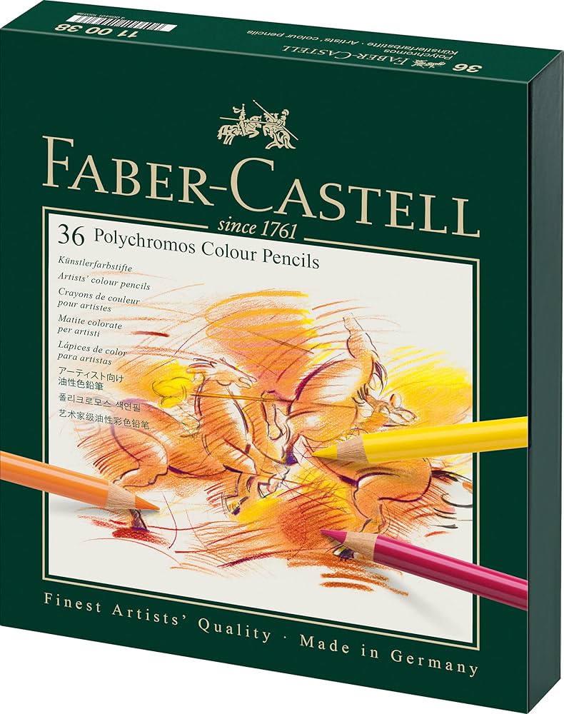 Amazon.com: Polychromos 36 Pencil Studio Set : Office Products