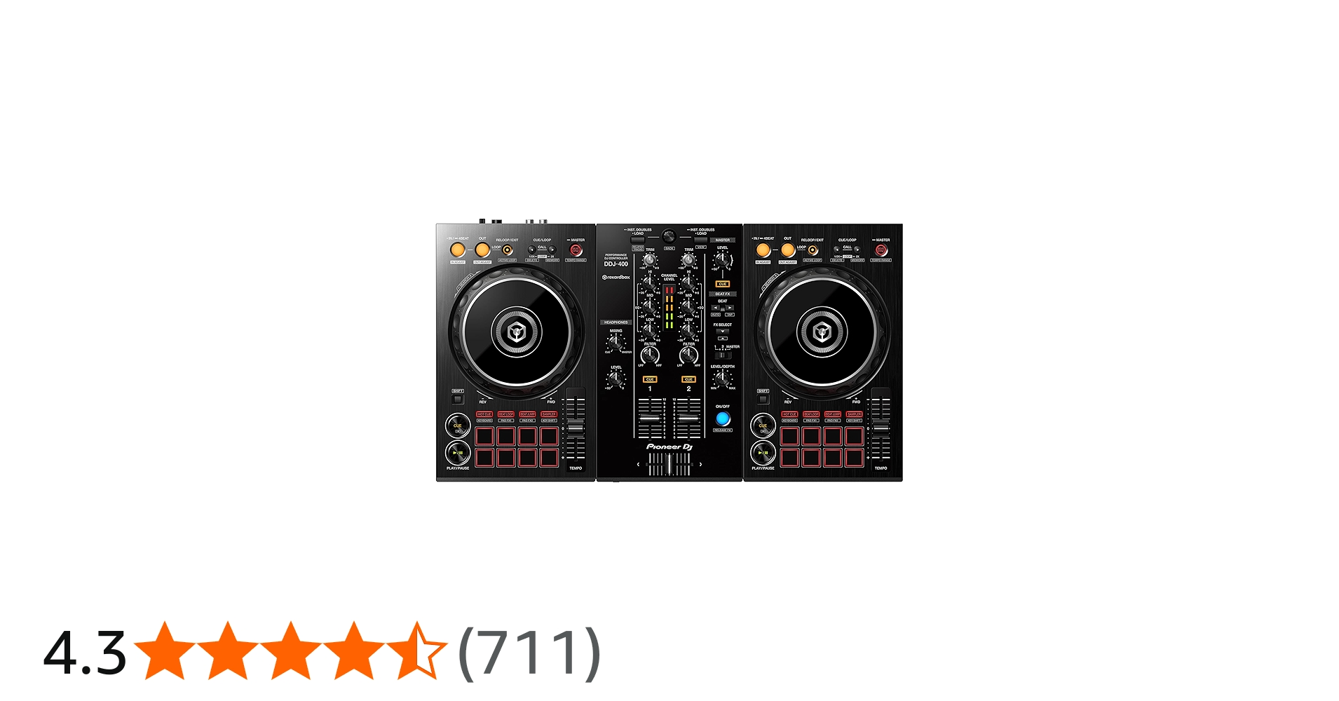 Amazon.co.jp: Pioneer DJ Pioneer DDJ-400 DJ Controller : Musical