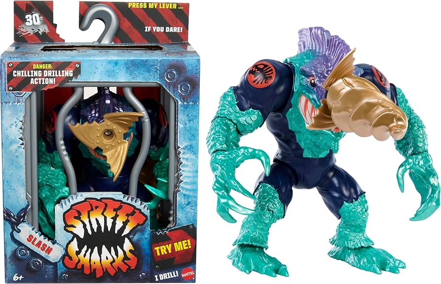 Amazon.co.jp: Mattel (マテル) ストリートシャークス アクション
