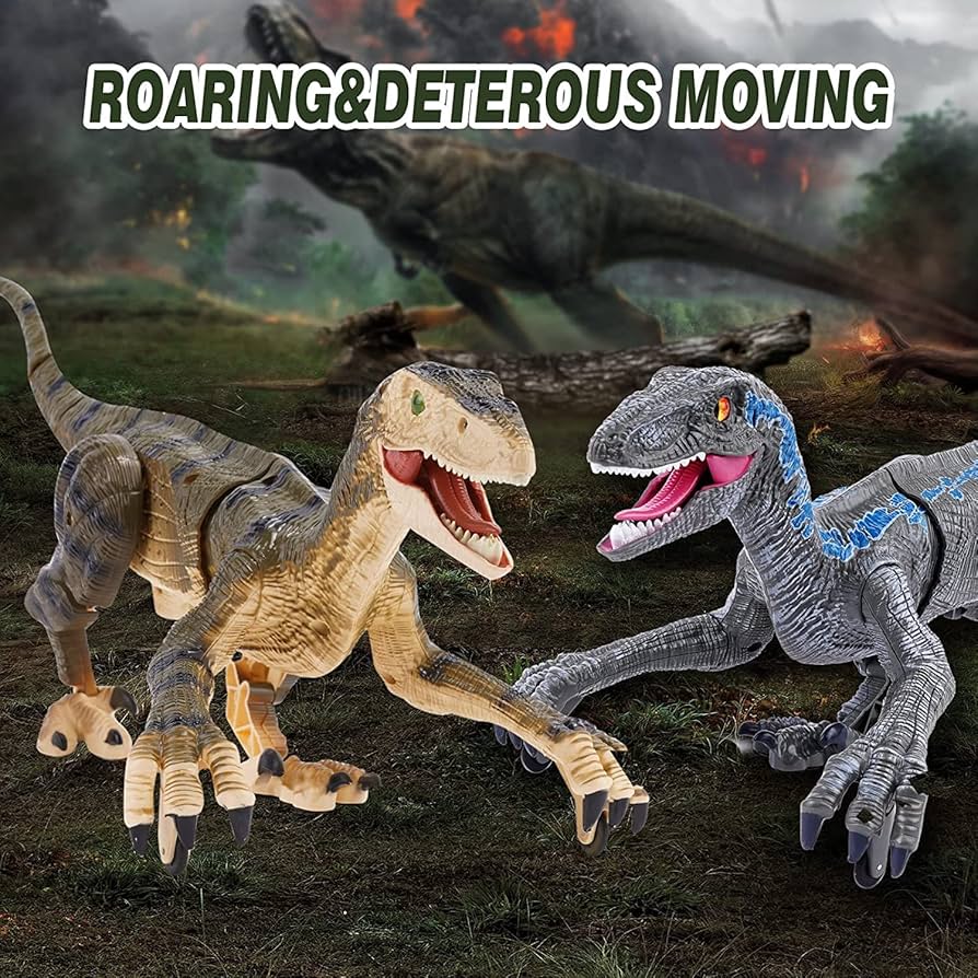 Amazon.co.jp: 新しい多機能RC 恐竜 電気恐竜 ロボットおもちゃ