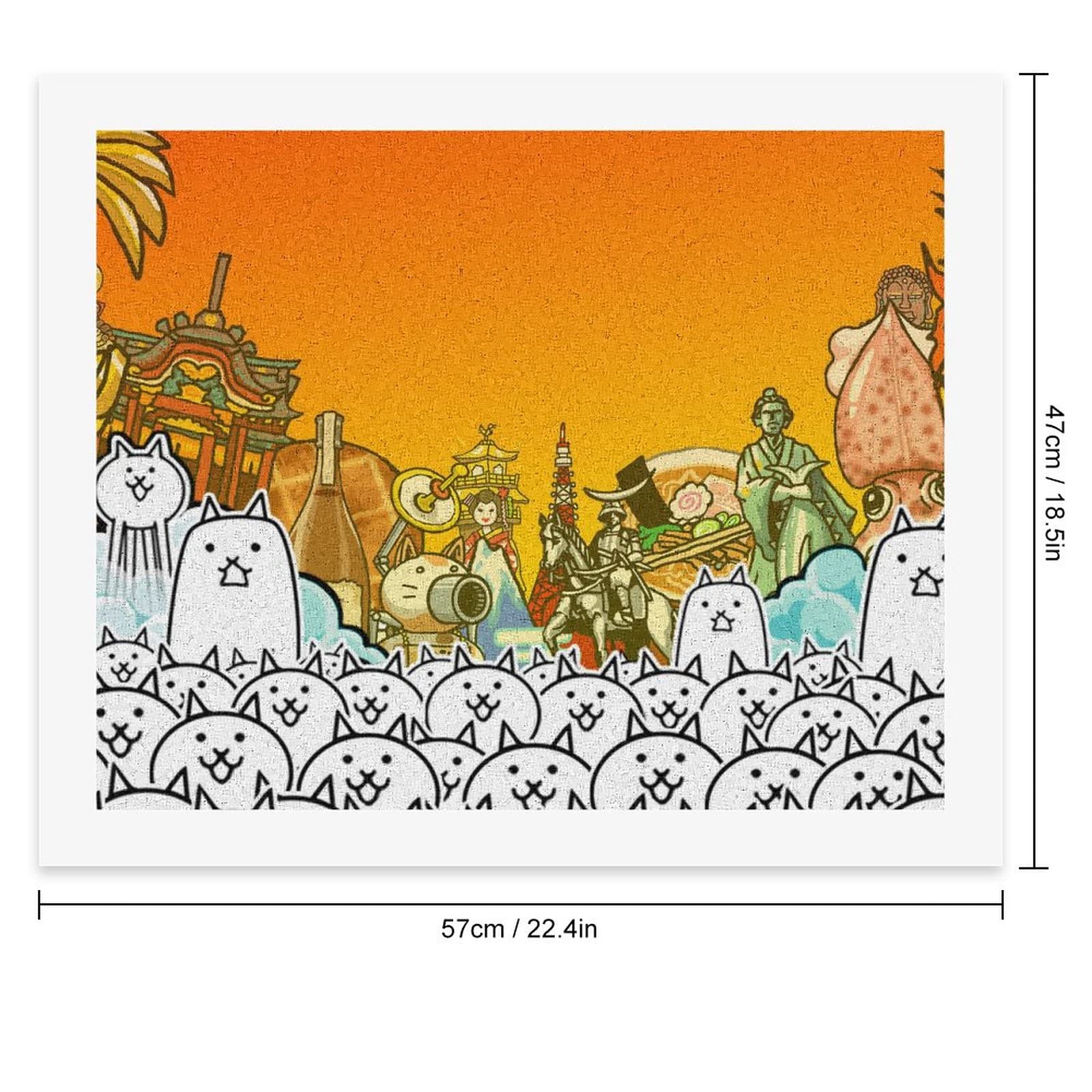 キャンバス油絵専用帽子と暖かい服を着せてもらったにゃんこ