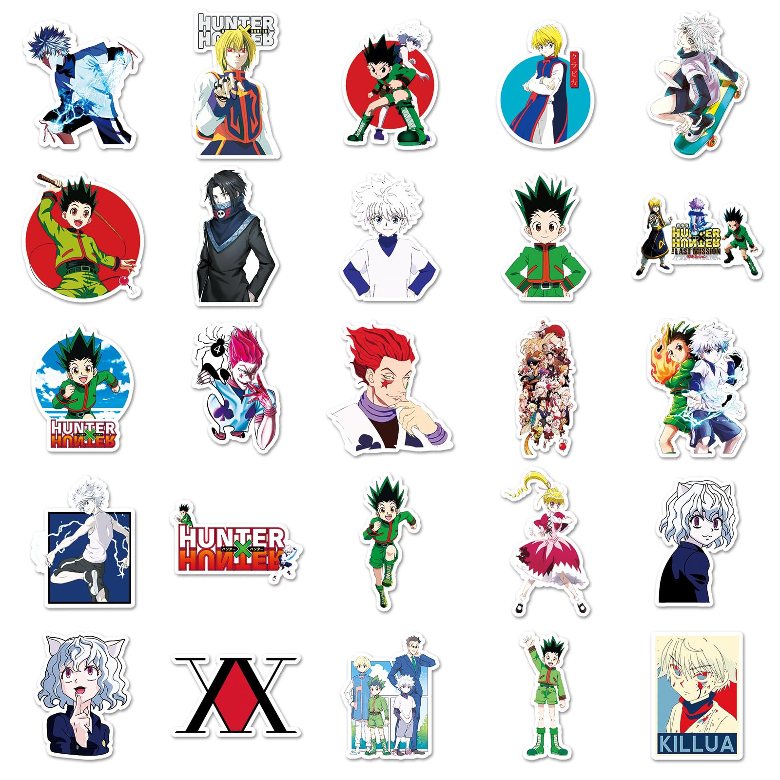 Amazon.co.jp: 50枚入り ハンター×ハンター Hunter X Hunter シール