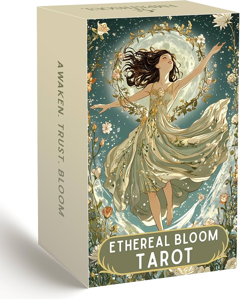 Amazon.com: DPEHAKMK Tarot Deck Unique, 78 Floral Tarot Cards with