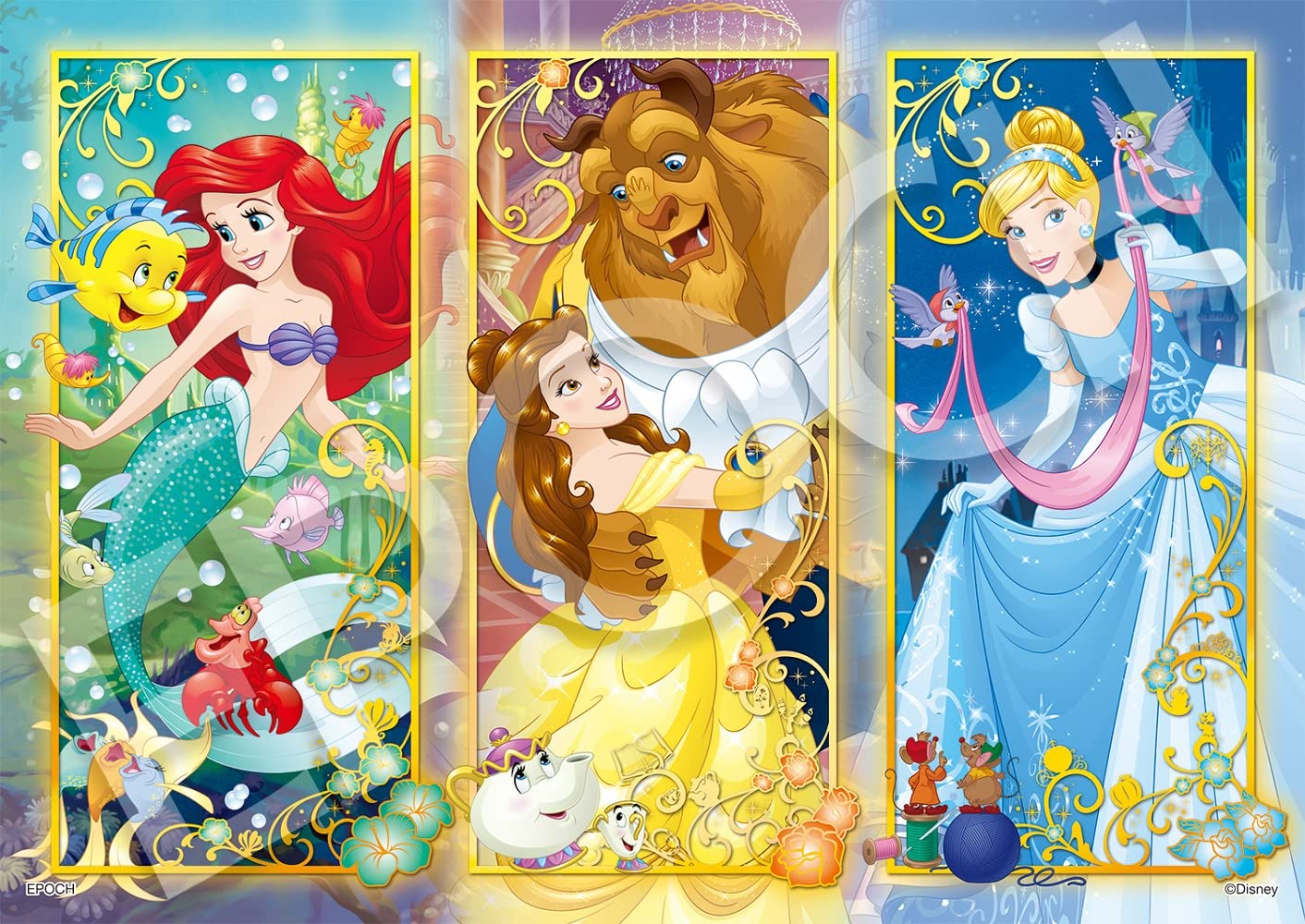 Amazon | エポック社 42/56/63ピース はじめてのジグソーパズル