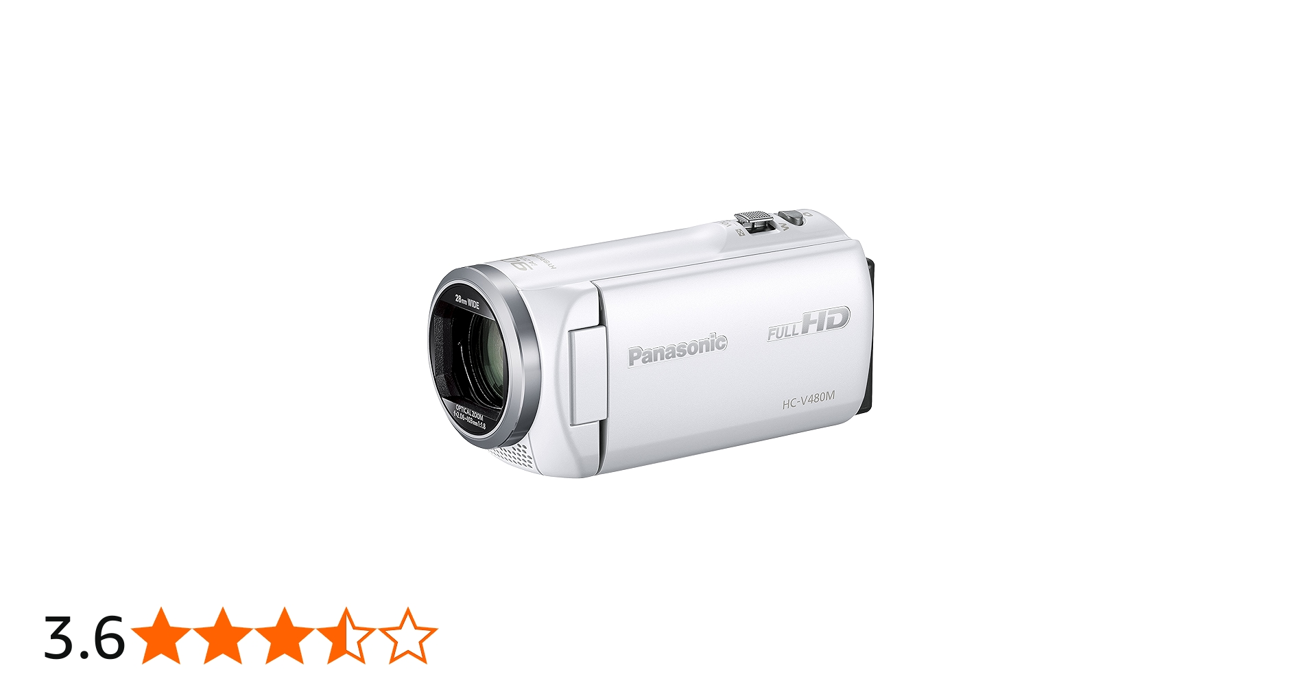 Amazon.co.jp: パナソニック HDビデオカメラ V480M 32GB 高倍率90倍